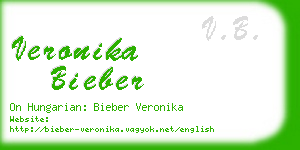 veronika bieber business card